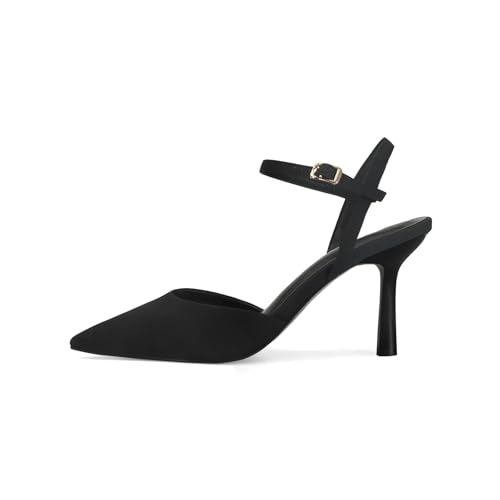 SOVANYOU Women's Pumps Closed Pointed Toe Heels for Women Ankle Strap Sexy Stiletto High Heels Wedding Party Dress Shoes2