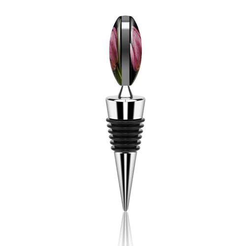 Bouchon de bouteille de vin réutilisable avec fleur pour la conservation au bar - 6