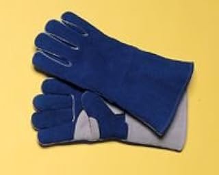 Radnor 64057662 Large Blue 14' Premium Side Split Cowhide