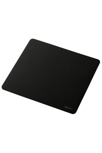 エレコム ゲーミングマウスパッド クロス 表面特性バランス 420×460mm 厚さ5mm ブラック MP-G13BK