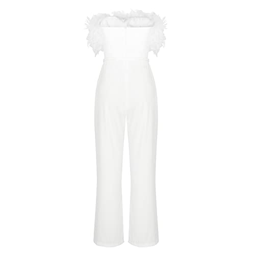 image for Sinzelimin Rompers for Women's Club Party Jumpsuits Summer Fashion Sle