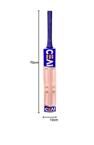 Image of CEAI Scoop Design Popular Willow Premium Cricket Bat with Bat Cover for Men's & Adult, Advance Play All Tennis Ball, Tournament Match (Size Full)