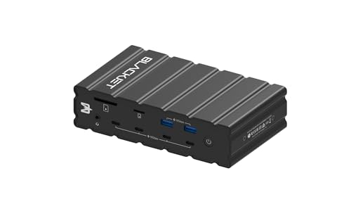 Blackjet RX-4 Thunderbolt 4 Docking Station 17-in-1 – Dual 4K Display, 60W Laptop Charging, SD/microSD, 2.5G Ethernet, USB-C & USB-A Hub – MacBook Pro/Air, Windows, USB4 by Blackjet - Image 5