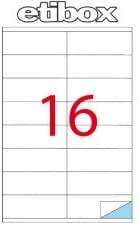 Fogli Etichette Adesive A4 Per Spedizioni - 50 Etichette A5 210x148mm, Bianche - Foto 4