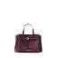 Silver-tone Hardware/Pebble Leather/Oxblood