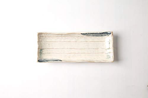 Pangu 12-Piece Porcelain Japanese Style Sushi Plate Set, Dinnerware Set, Ao(Blue), Grey, Service For 4 #TOP2