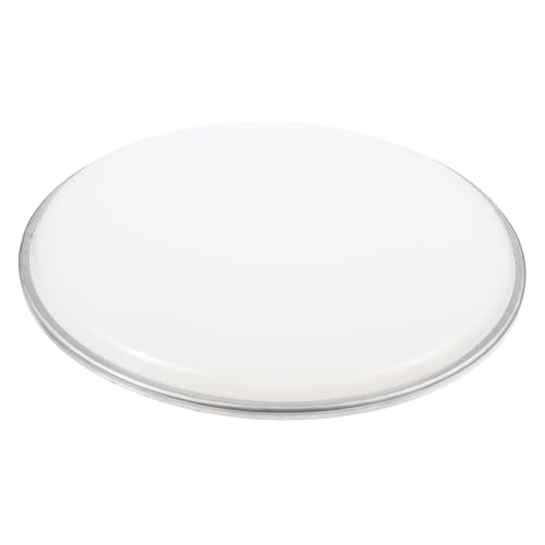 Toddmomy Drum Kit Durable Drum Player present Jazz Drum Part 8-inch Drum Head Drum Skin Percussion Part Replacement Jazz Drum Head Musical Instrument Accessory Polyester White