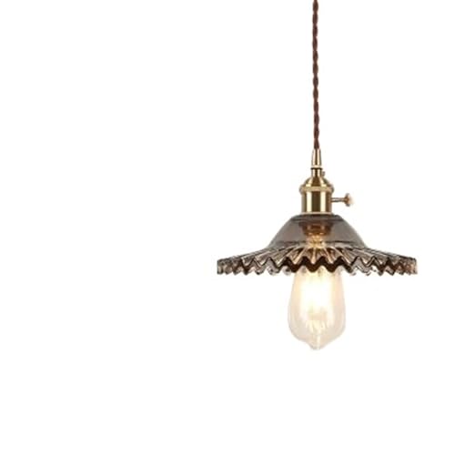Luminaires suspendus boule de verre lampe suspension cuivre salon nordique