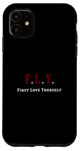 �}���[�� ���b�h �o�[�K���f�B �J���[ First Love Yourself Maroon �X�}�z�P�[�X iPhone 11 �p