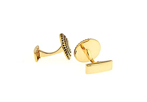 Image of S&W Wedding Cufflinks for Men Cuffs with Gift Box Business for Tuxedo Shirt