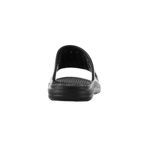 Image of Totes Men's Everywear Slide Sandals Lightweight Waterproof Comfort Slides with Cushioned Footbed for Pool, Beach & Everyday Wear