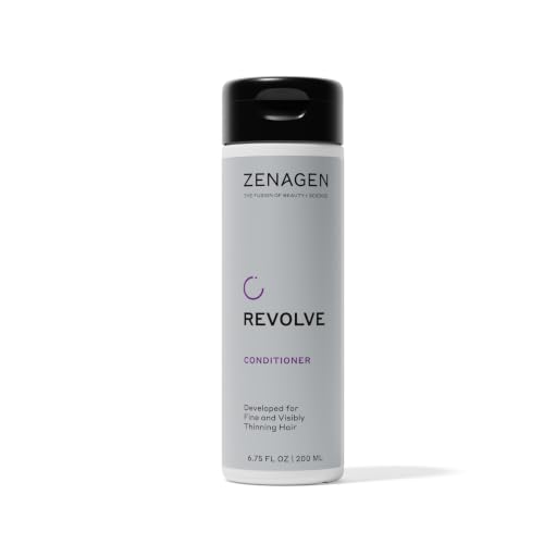 ZENAGEN Revolve Conditioner (Unisex) | Supports Scalp Health & Appearance of Fuller Healthier Hair Developed for Fine & Visibly Thinning Hair Plant-Based Color-Safe Vegan 200 mL / 6.75 oz