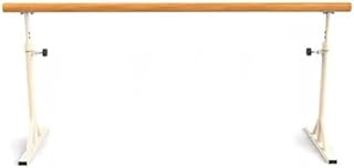 Portable Solid Wood Ballet Barre - Adjustable 80-120cm, Ideal for Home Gym Fitness & Stretching, Perfect for Adult Dance Training - 150cm Length