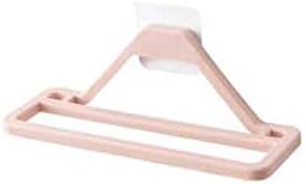 Wall-Mounted Shoes Rack Plastic Shoes Holder Storage Organizer Dormitory Province Space Wall Slippers Shelf Home Simple Paste Shoe Storage Rack (Color : B) (B)