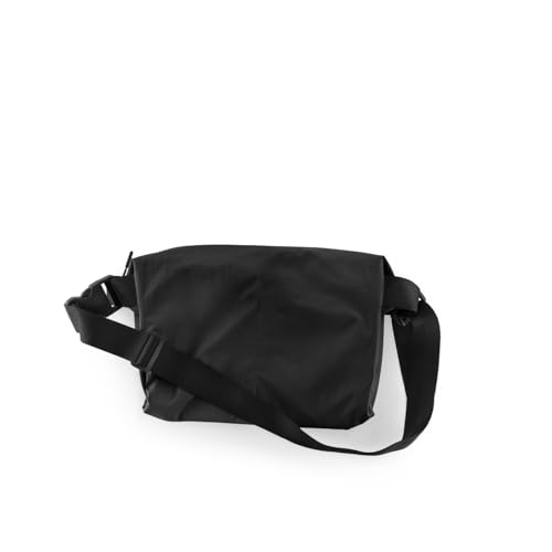 Crash Baggage Soft Crossbody – Travel Sling Bag with Multiple Pockets, Lightweight & Foldable Design, Water Resistant, Adjustable Strap, 9L - Black2