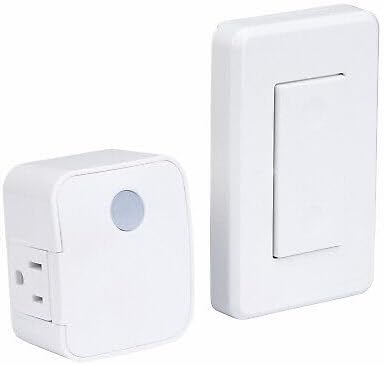 Replacement for Amertac RFK1600LC Wall Switch, 15 A, 1875 W, White