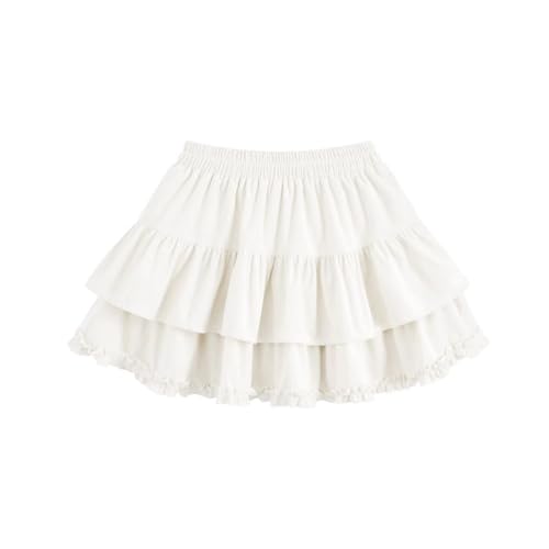 Girls Skort for Girl Mini Short Kawaii Pleated Cheerleader Cosplay Basic Skorts 2025 Y2K