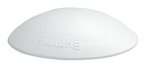 Homexpert Bumms Türstopper 2 Stück Weiß