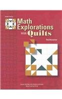 Mathematical Explorations With Quilts 0769027792 Book Cover