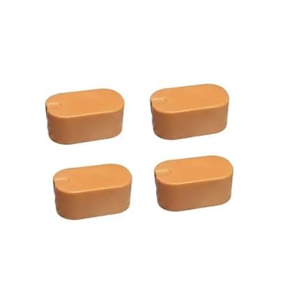 Image of Kari Gas Stove Knobs for Major Glass Top Stoves, Orange, Pack of 4 Units