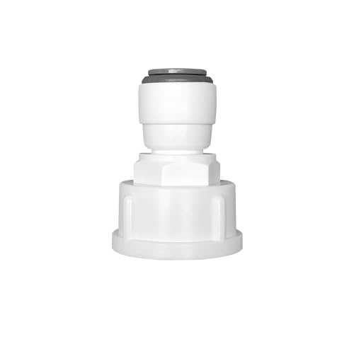 Qrity 1 Pezzi Connettore per Filtro Dell'acqua, 3/8