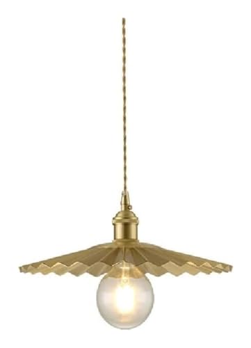 Plafonniers suspendus dorés au design minimaliste et chic