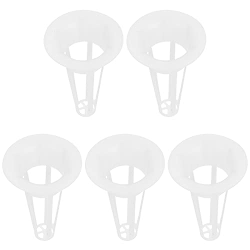 DOITOOL 50pezzi Vaso per Piante Idroponiche in Plastica Cestino da Giardino per Coltivazione di Piante Cestini Idroponici Vaso di Plastica per Terra