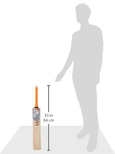 Image of KASHMIRI WILLOW CRICKET BAT ELITE SIZE-6 WITH BHAJJI BAT GRIP RHINO SET OF 3