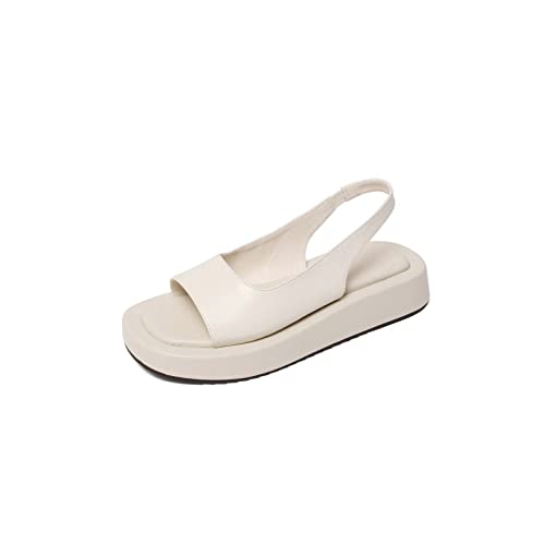 Sandales peep toe à plate-forme confort d'été pour chaussures femmes
