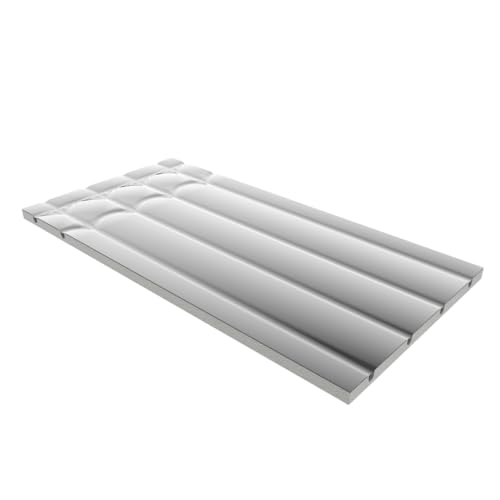 MD Technic Trockenbauplatten Fußbodenheizung 1200x600mm Aufbauhöhe 20–30-50mm – für Ø16mm Heizrohr – Dämmung integriert - Trockene Fußbodenheizung (Standard, 20 mm (1200x600 mm)) MD Technic Trockenbauplatten Fußbodenheizung 1200x600mm Aufbauhöhe 20–30-50mm – für Ø16mm Heizrohr – Dämmung integriert - Trockene Fußbodenheizung (Standard, 20 mm (1200x600 mm))