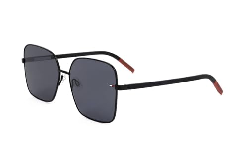 Tommy Hilfiger Women's Modern Standard Sunglasses, Black, 58