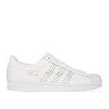 3 rayas dentadas a los lados adidas Originals Zapatillas Superstar Hombre en Blanco, White, 43.5 EU