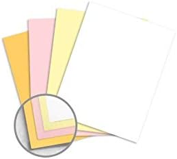 Limited Papers(TM) Paper, Carbonless Sheets, Superior, Pre Collated, Multi Part, Bond Finish. (4 Part Straight 11 x 17, White/Canary/Pink/Gold (5927), 1 Ream)