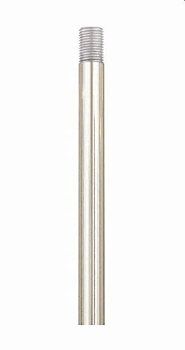 Image of Livex Lighting 56050-35 Accessories 12 inch Length Rod Extension Stems, Polished Nickel