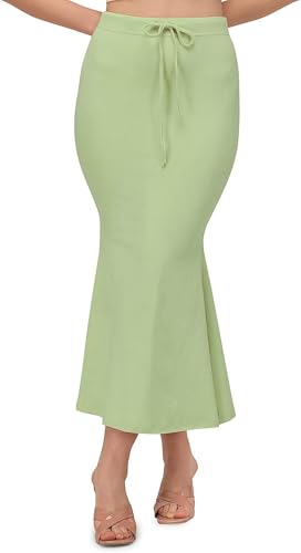Image of Women's Perfect Curvy Look Saree Shapewear (Fish Baby Pink 2XL S90)