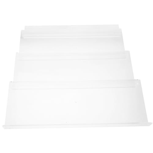 Healifty Organizador de Especias Acrílico Transparente con Bandejas para Cajón Soporte Compacto para Tarros Condimentos Espacio