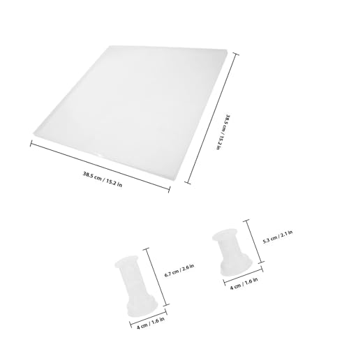 Moules en silicone pour pièces d'échecs 3D Holibanna réutilisables - 3