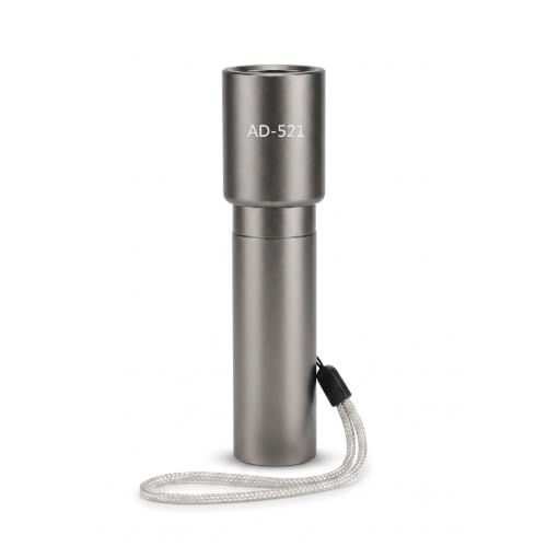 Image of AIXA Rechargeable Zoomable LED Flashlight, High Power Strobe Torch Light, Aluminium Alloy Body, USB Type-C Charging, Adjustable Focus, Waterproof for Camping, Hiking, Emergency, Home & Outdoor Use