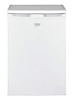 Beko TSE1284N Tischkühlschrank mit 4-Sterne-Gefrierfach, MinFrost, wechselbarer Türanschlag, 114 l Gesamtrauminhalt, 101 l Kühlen, 13 l Gefrieren, Weiß