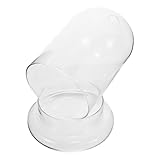 SUPVOX Terrario de Vidrio Transparente Grande Cúpula de Campana y Gran Abertura, Maceta Ecológica para Plantas y Musgo, Accesorio para Micropaisaje Adecuado para Escritorio y Decoración