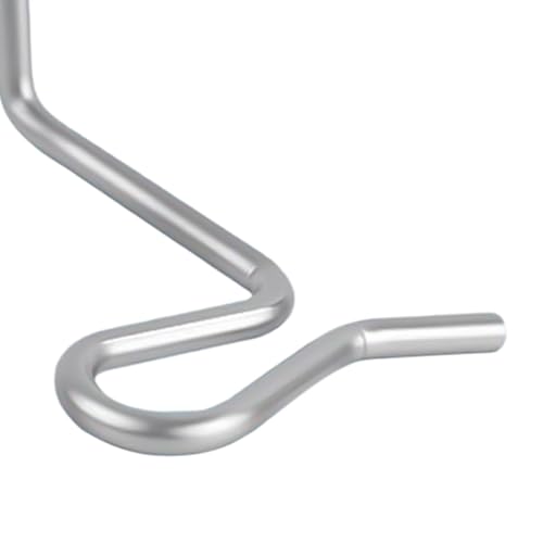Tensor de alambre con clip giratorio de metal resistente de 6,35 mm para fincas 8