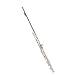 Silver-plated Silver-plated Flute Instrument In C Key, Beginner Performance Test, 16-hole Silver-plated Flute flute instrument