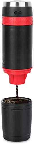 MZXUN Cafetera portátil, máquina Compatible with Camping eléctrico, un botón de Modo, Compatible with el K-Taza de la… - Imagen 8