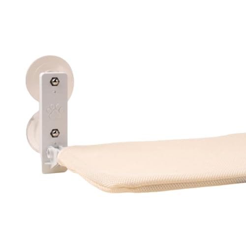 MYCENSE Poleiro Dobrável para Janela de Gato, Rede para Janela de Gato, Estrutura de Metal Durável,