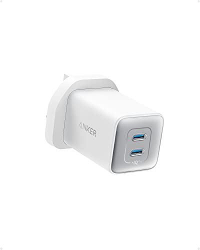 Anker USB C Charger 47W, 523 Charger (Nano 3), 2 Port Compact GaN Fast Charger for iPhone 14/14 Plus/14 Pro/14 Pro Max/13