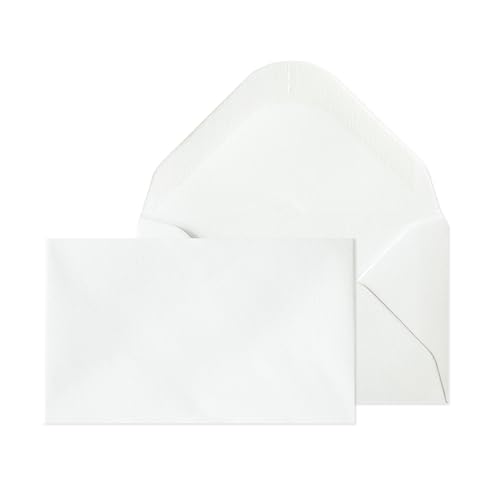 Petites enveloppes gommées pour fleuriste Blake M1033 blanche 54x92mm