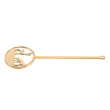 ricambi pendolo orologio Ampia gamma di utilizzo: compatibile con parti di orologi a pendolo fai da te, sostituzione di pendoli per orologi da parete al quarzo e riparazioni di pendoli per orologi meccanici, adattandosi a diverse configurazioni di movimento dell'orologio, pendolo per orologi al quarzo, pendolo per orologi tradizionali