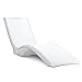Step2 Vero Pool Lounger 2 Pack, Outdoor/Indoor Waterproof Patio Furniture, Pool Lounge Chairs, Use in Pools Up to 12 Inches of Water or Poolside Ledge, Made of Durable Plastic, Weighted, White