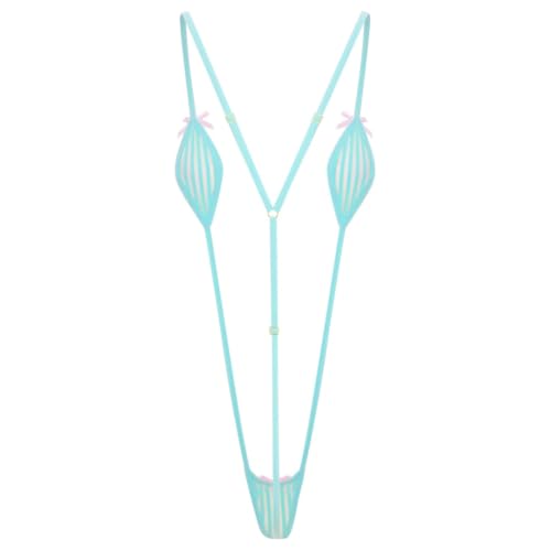 Women's Slingshot Micro Bikini Monokini Extreme Thong G String One Piece Swimsuit Bodysuit Lingerie2