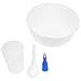 Kichvoe 1 Set Prison Use Brush Cup Jail Use Spoon Small Cup Small Bowl Portable Tooth Brush Small Toothbrush